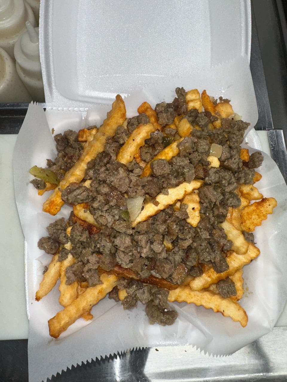 Lamb Fries Platter(cheese)