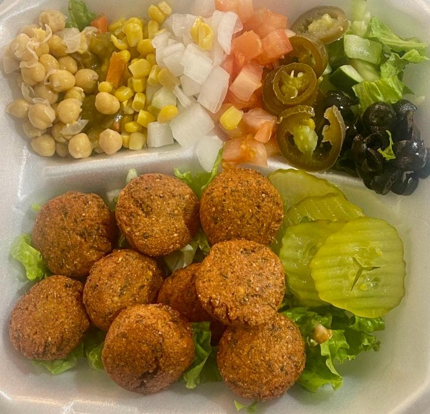 Falafel Salad Platter